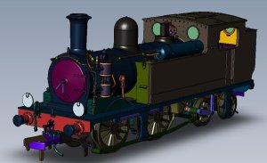 Kernow Adams O2 Tank updated set of CADs – Southern Railway, Fisherton ...
